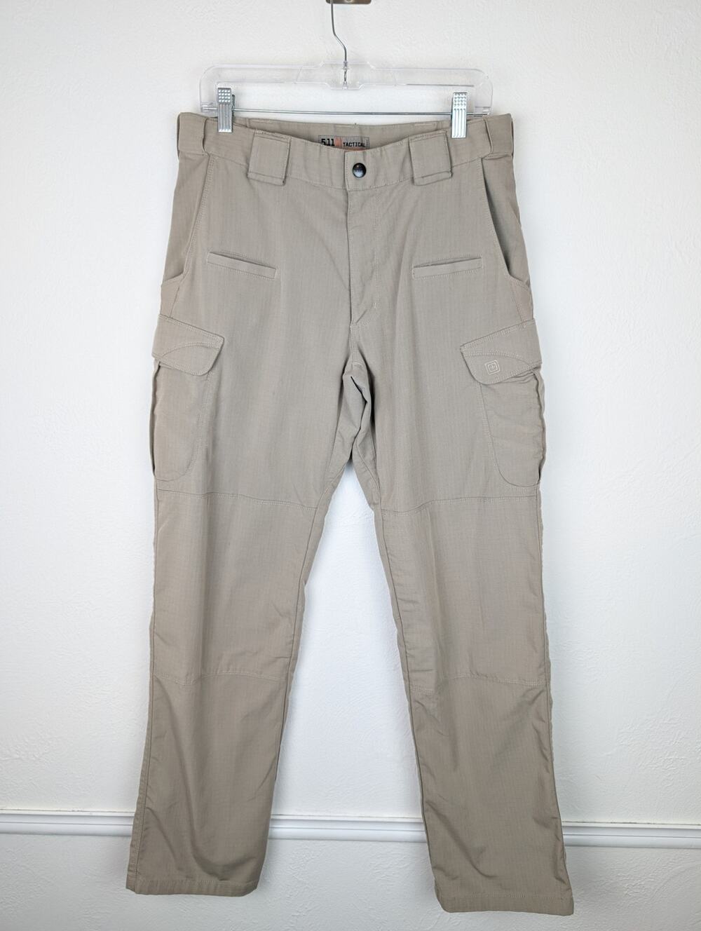 5.11 Tactical Stryke Pants Cargo Ripstop Work Rugged Utility Beige Size 32x32